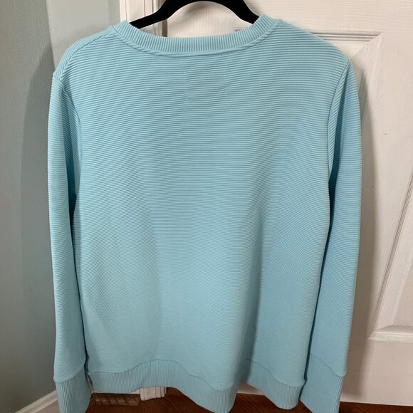 Addison Bay Ribbed Everyday Crewneck - Size L - Picture 4 of 4